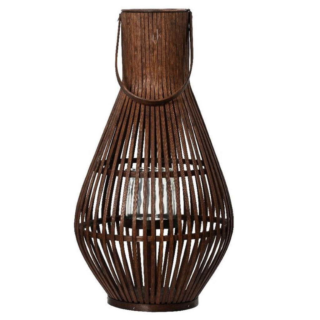 Lanterna Bamboo Tonda H.67 Kaemingk - Elegante Illuminazione Naturale per Ambienti Interni ed Esterni Lanterna Bamboo Tonda H.67 Kaemingk - Elegante Illuminazione Naturale per Ambienti Interni ed Esterni